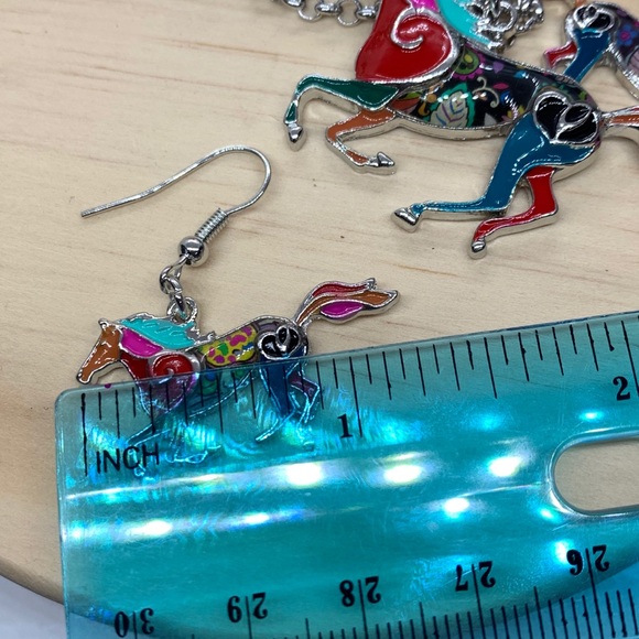 Enamel Running Horse 🐎 Set - Picture 4 of 6